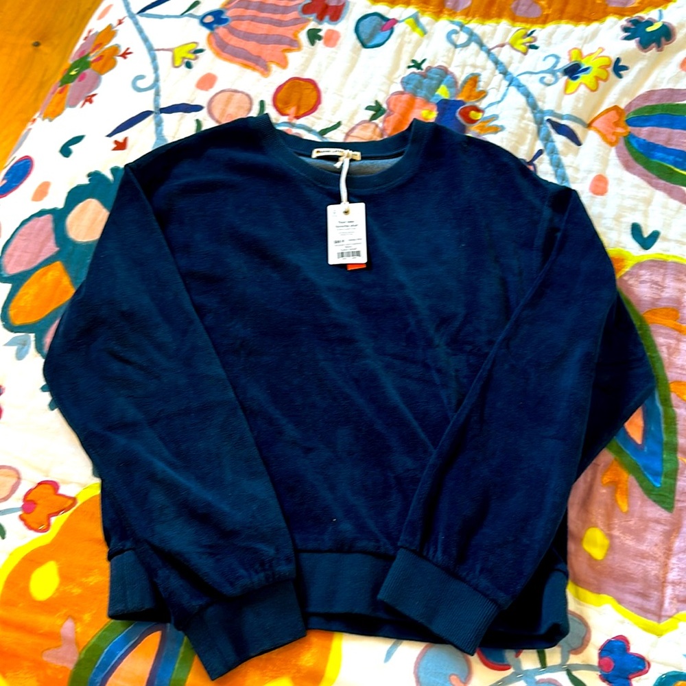 Marine Layer 🌅Moonlight Velour Sweatshirt